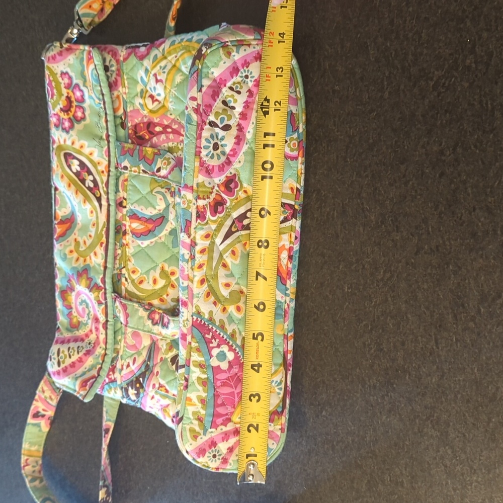 Vera Bradley Paisley Quilted Shoulder Bag - Picture 10 of 11